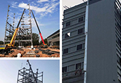 Zibo Huake Steel Structure Construction Co., Ltd. is located in Zhoucun, Zibo City, Shandong Province